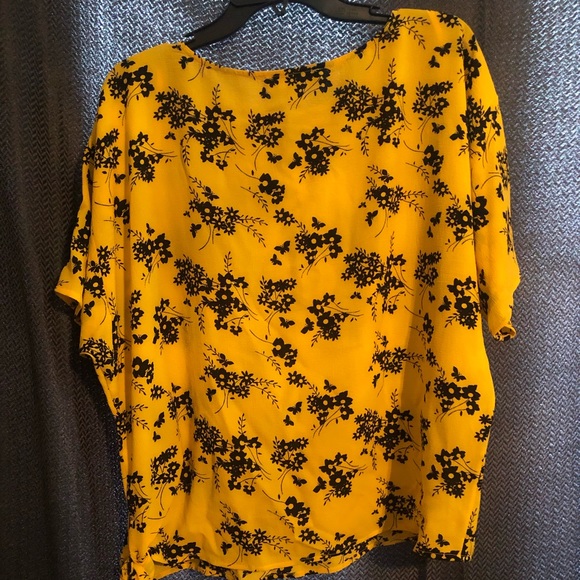 Brand new Michael Kors bright yellow blouse - Picture 4 of 5